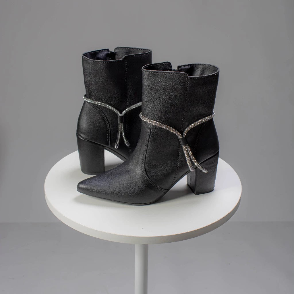 Bota Coturno - Cano Médio - Salto Grosso