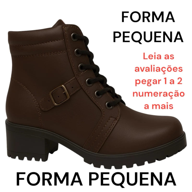 Bota Cano Curto - Solado Tratorado